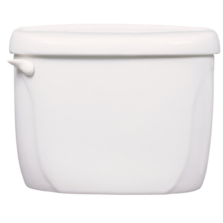 White Ceramic Toilet Tank Cover