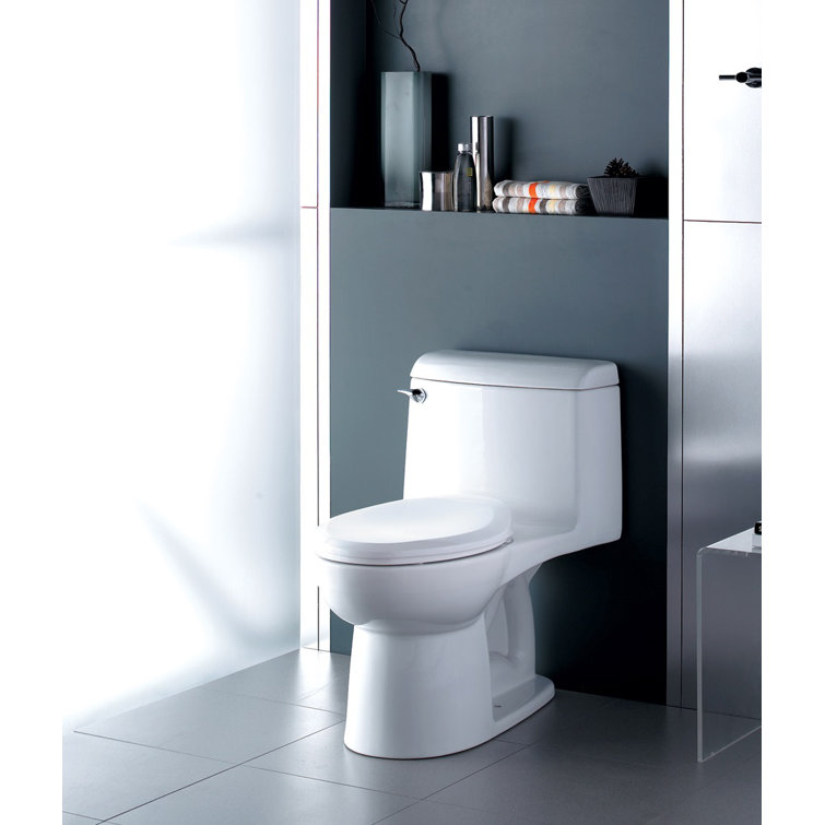 Champion 4 White Vitreous China Elongated Two-Piece Toilet
