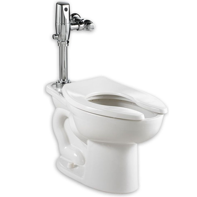 White Elongated High Efficiency Free Standing Toilet