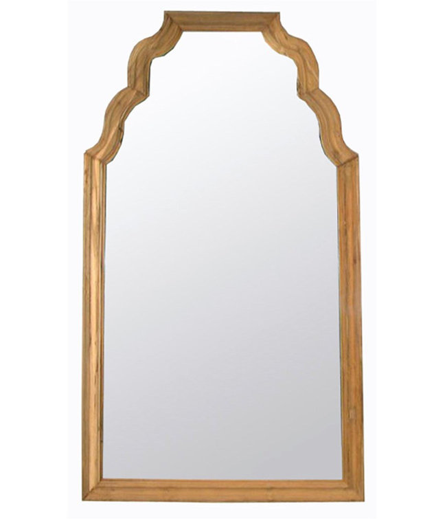 Georg Baehler Reclaimed Teak Full Length Floor Mirror