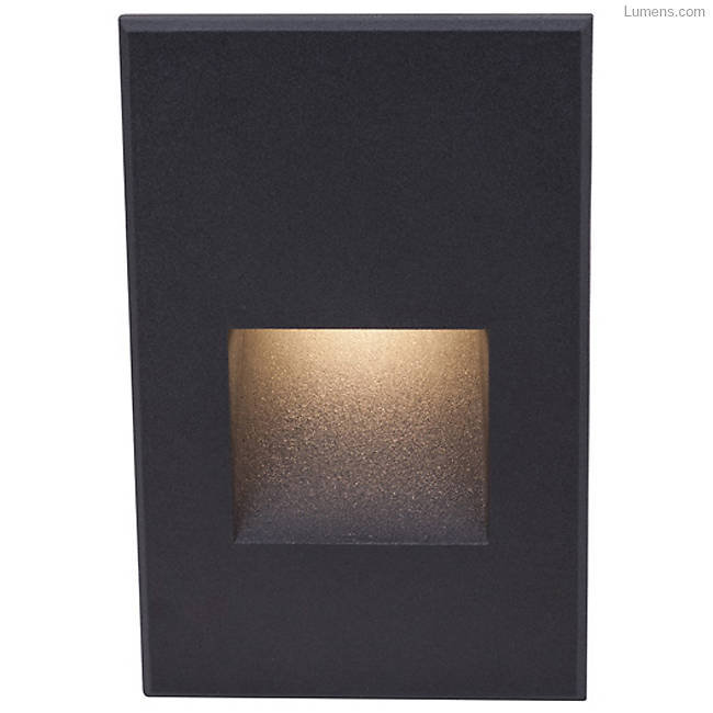 Brushed Nickel Dimmable LED Step and Wall Light
