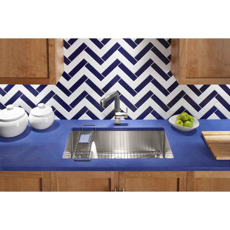Strive 38" Stainless Steel Undermount Single Bowl Kitchen Sink
