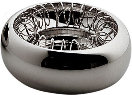 Small Stainless Steel Retro Spiral Ashtray