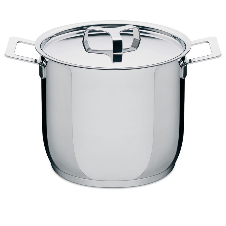 Large Stainless Steel 8" Stockpot with Lid