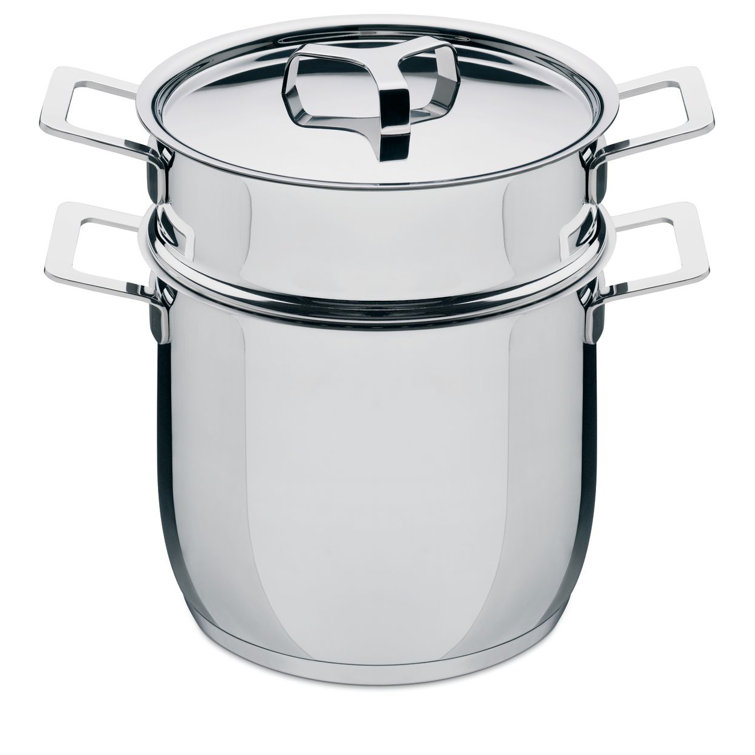 Radiant Mirror Polished 18/10 Stainless Steel 5-Quart Pasta Set