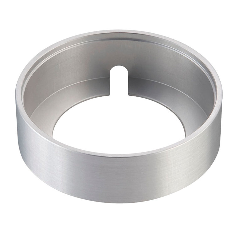 Brushed Aluminum Surface Mount Collar for LED Lighting