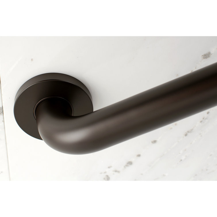 Brushed Nickel 12-Inch ADA Compliant Grab Bar