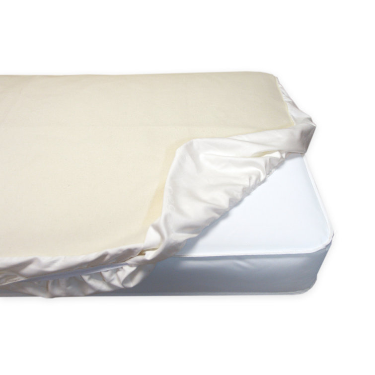 Naturepedic Organic Cotton Waterproof Crib Mattress Protector