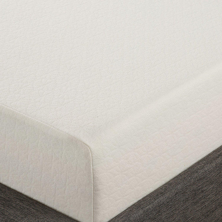 Full White 6-Inch Firm Memory Foam Mattress