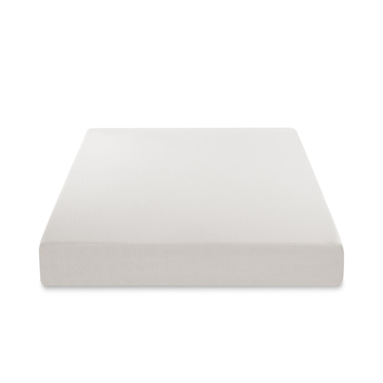 Full White 6-Inch Firm Memory Foam Mattress