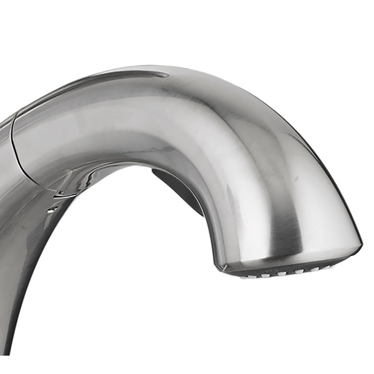 Stainless Steel Single Handle Pull-Out Kitchen Faucet