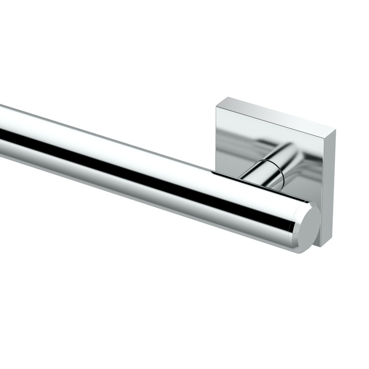 Elevate 18" Polished Chrome Stainless Steel Wall Mount Grab Bar