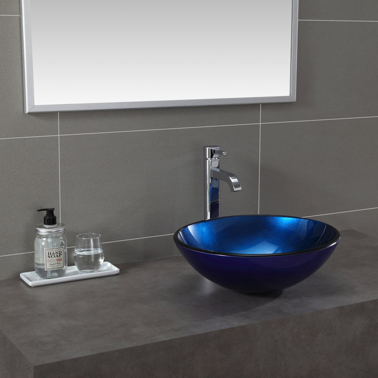 Sleek Satin Nickel Single Lever Vessel Faucet in Chrome