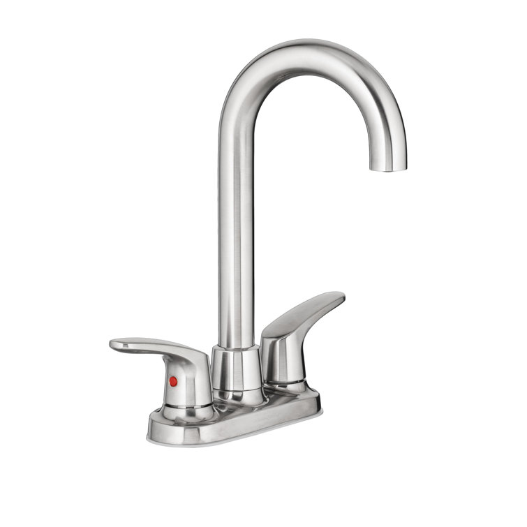 Stainless Steel Dual Handle Kitchen Bar Faucet