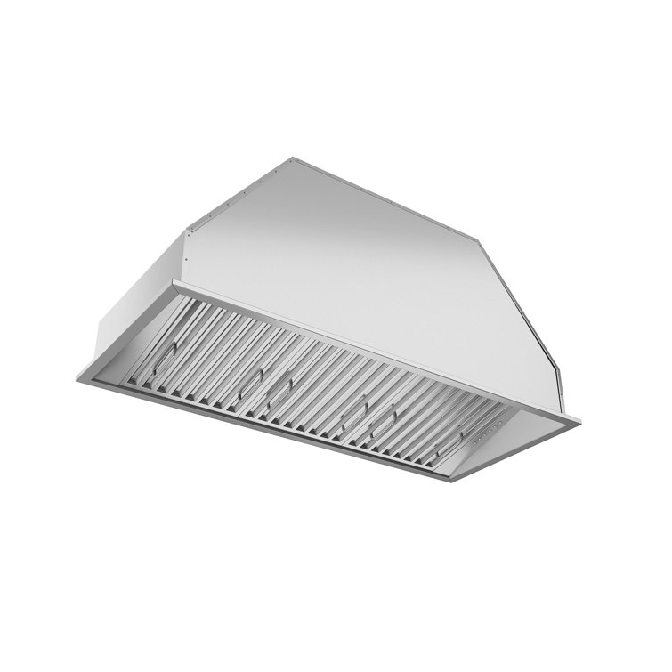 Ancona 34" Stainless Steel Insert Range Hood with Baffle Filter