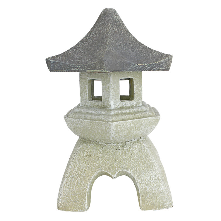 Medium Pagoda Lantern in Designer Resin