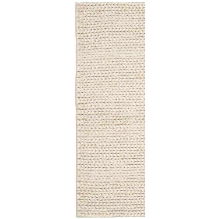 Ivory Flat Woven Handmade Jute Area Rug, 9' x 12'