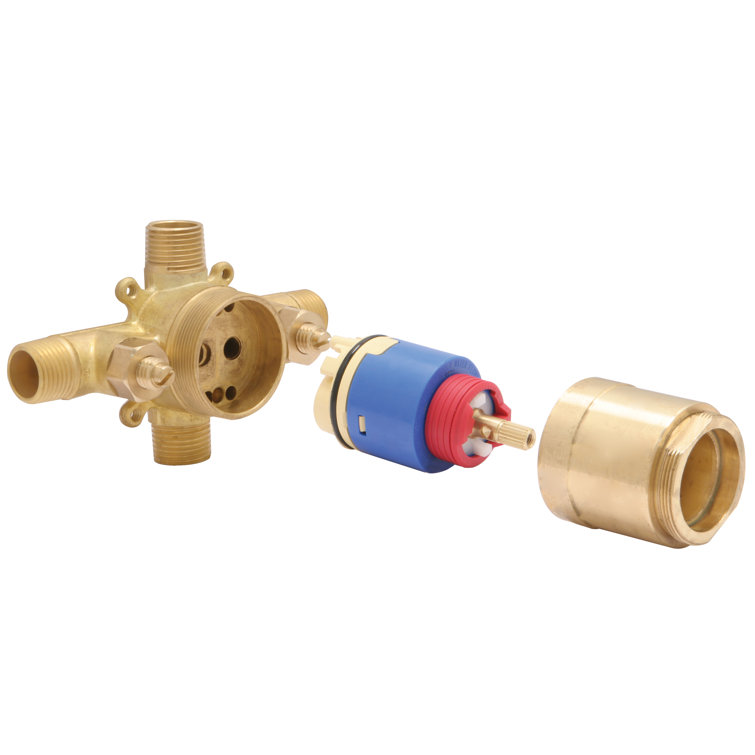 Brass Pressure Balance Shower Valve with Ceramic Disk