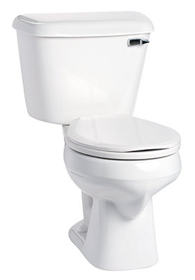 Alto White Vitreous China 1.6 GPF Toilet Tank