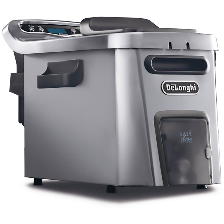 DeLonghi Stainless Steel Digital Deep Fryer with Easy Clean System