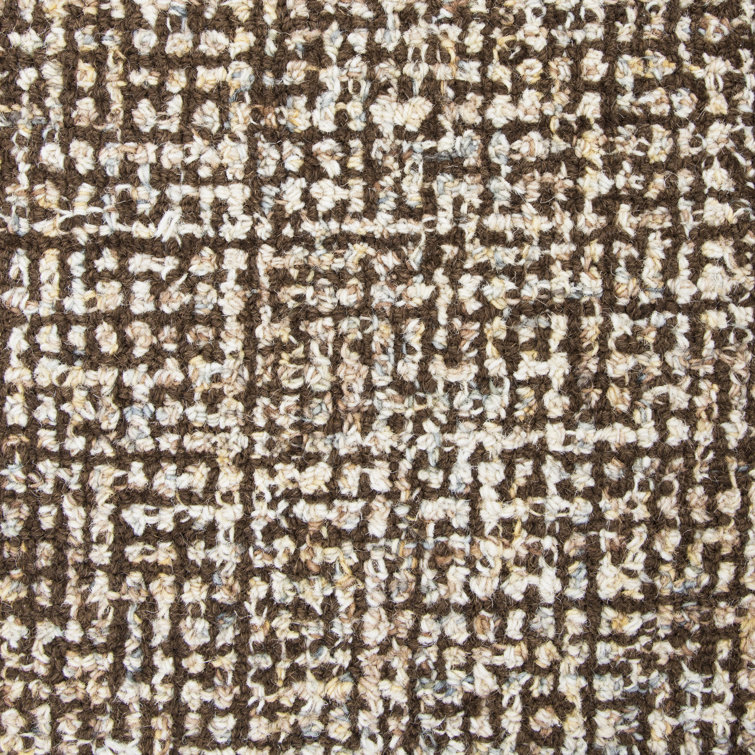 Handmade Ivory Wool Rectangular 9' x 12' Tufted Area Rug