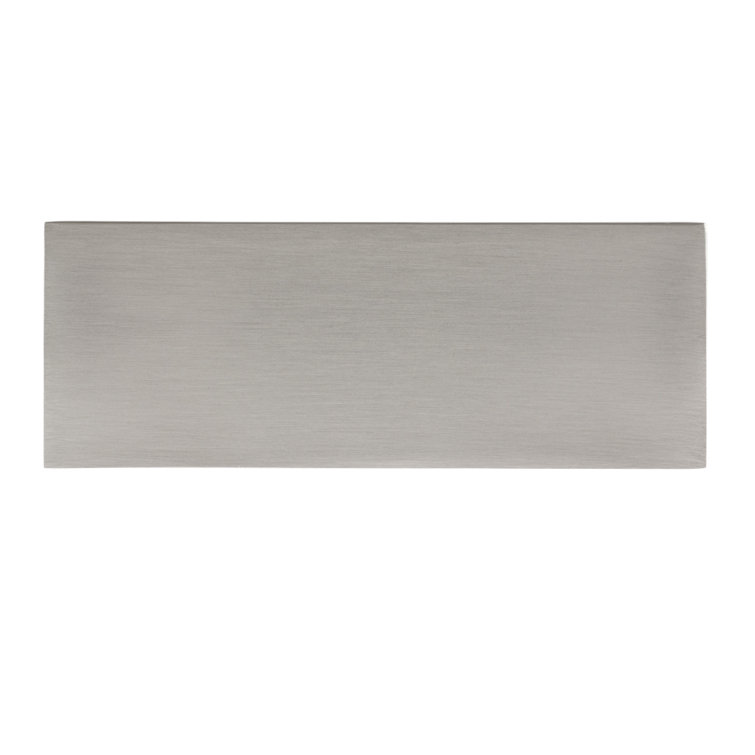 Martin 3" Satin Nickel Rectangular Finger Pull