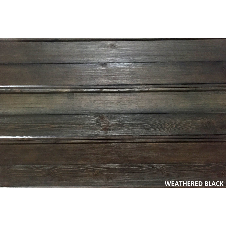 Weathered Black Oak 12' Pro-Style Shuffleboard Table