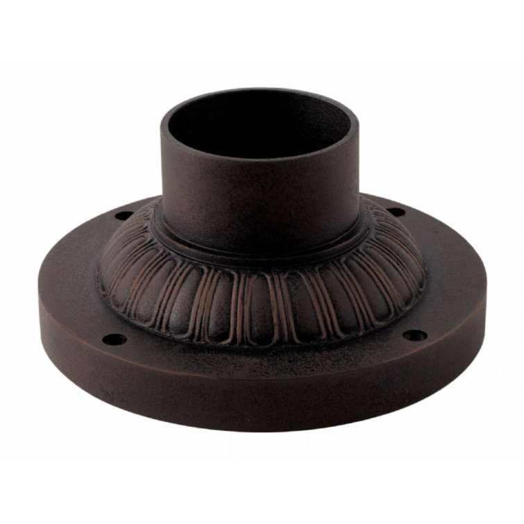 Museum Bronze Cast Aluminum Outdoor Pier Mount Base