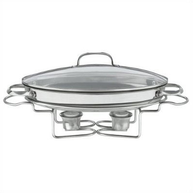 Cuisinart 13.5" Oval Stainless Steel Buffet Server