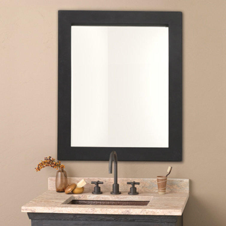 Cuzco Black Wrought Iron Rectangular Mirror