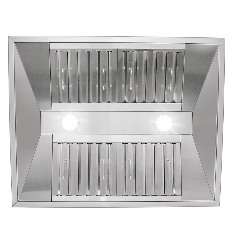 36" Stainless Steel Wall Mounted Range Hood with Electronic Controls