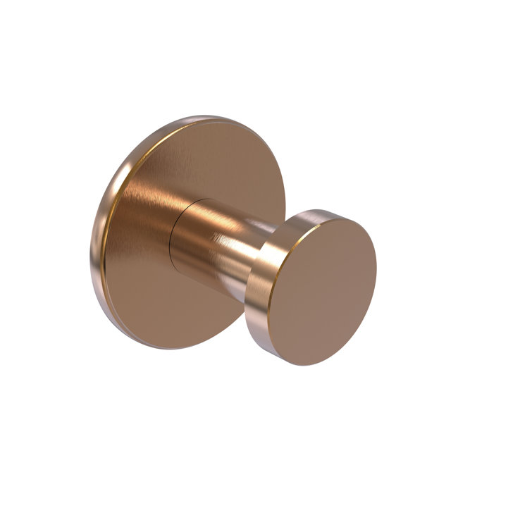 Brushed Bronze Solid Brass Wall Mounted Robe Hook