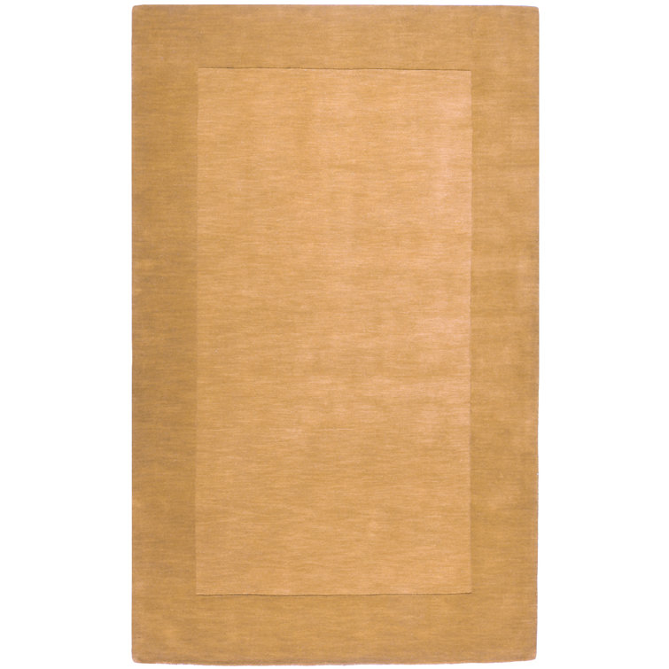 Handmade Geometric Wool Rectangular Rug 2' x 3'