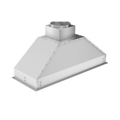 40" Brushed Stainless Steel Insert Range Hood with LED Lighting