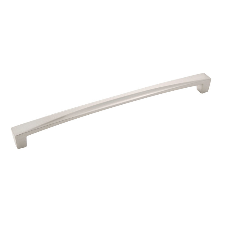 Satin Nickel 9-Inch Modern Cabinet Handle with Mounting Hardware