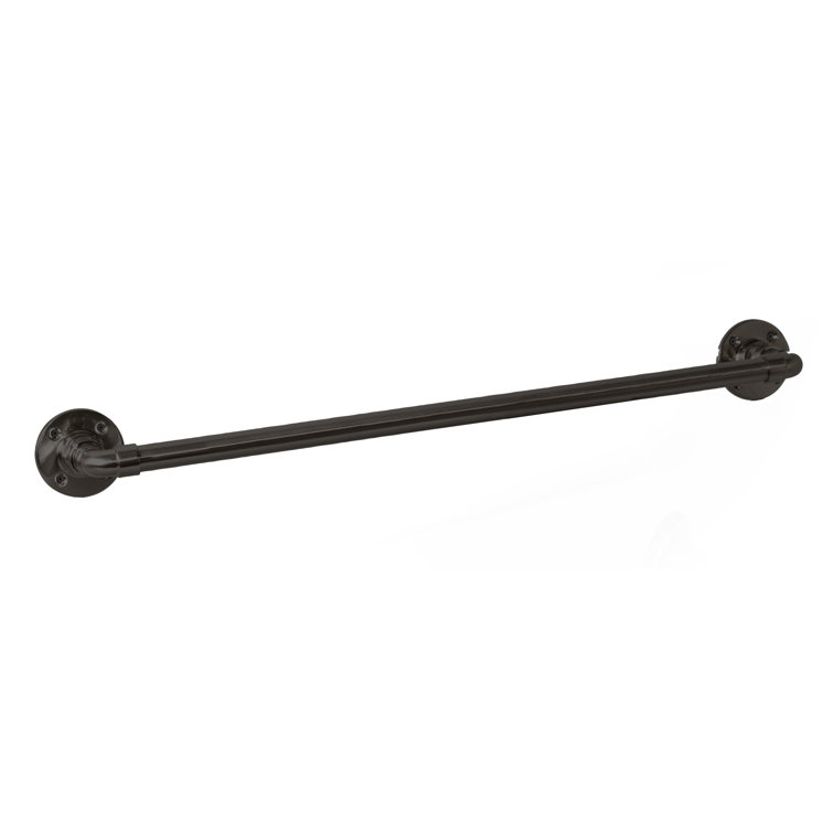 Satin Black Metal 4-Piece Bathroom Accessory Kit