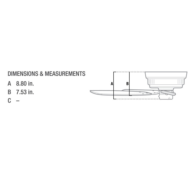 Sleek 42" White and Light Wood Low Profile Indoor Ceiling Fan