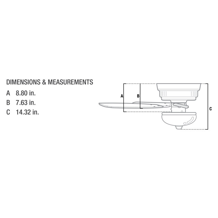 Conroy Onyx Bengal 42" Low Profile Ceiling Fan with Mahogany Blades and LED Light