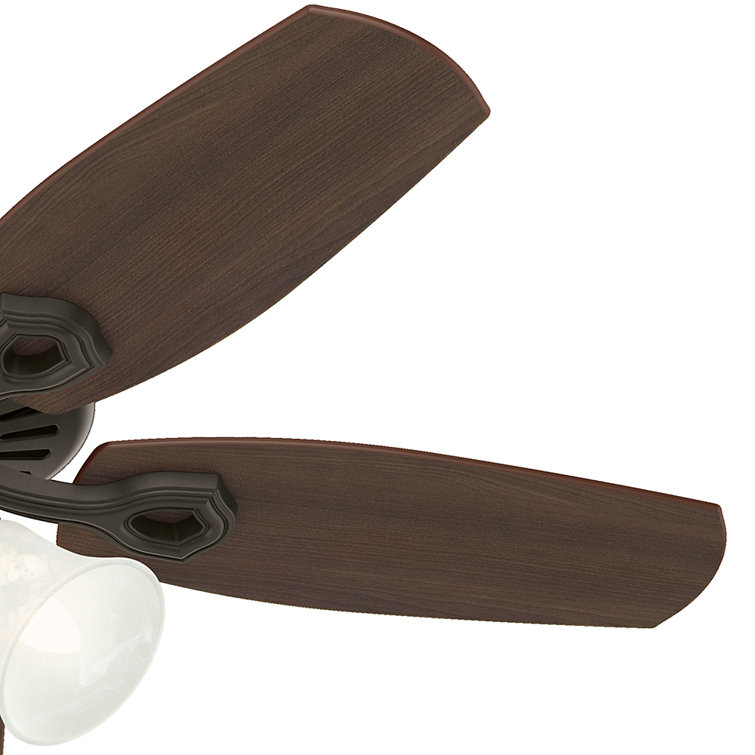 Elegant 42" New Bronze Ceiling Fan with Cherry & Mahogany Blades