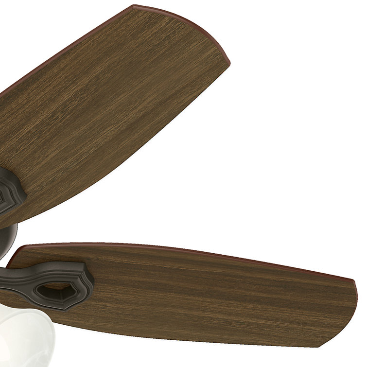 Elegant 42" New Bronze Ceiling Fan with Cherry & Mahogany Blades