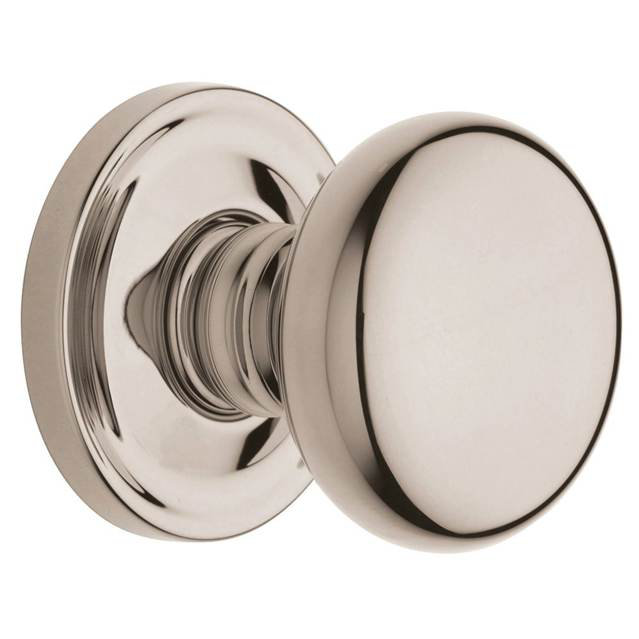 Lifetime Polished Nickel Classic Round Door Knob