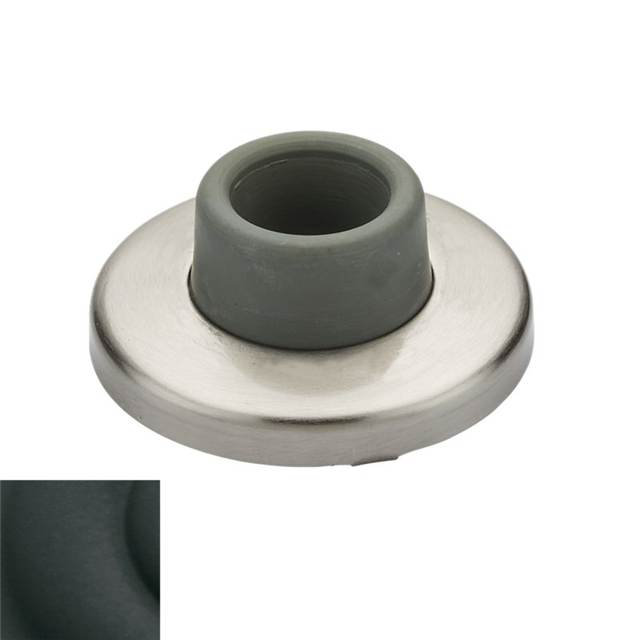 Satin Black 2.375" Concave Wall Flush Bumper