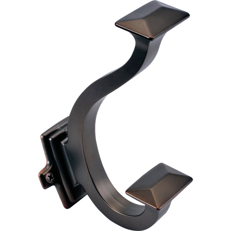 Large Oil-Rubbed Bronze Double Wall Hook