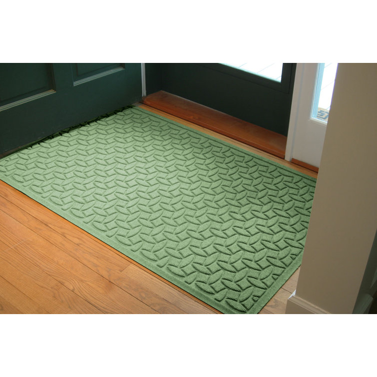 Bordeaux Rectangle Heavy Traffic Outdoor Polypropylene Mat