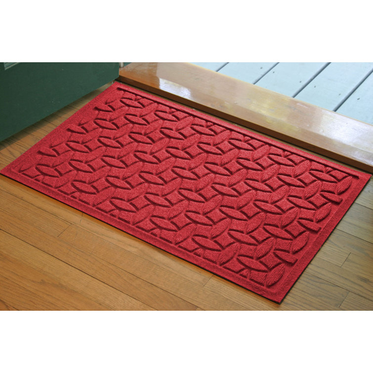 Bordeaux Rectangle Heavy Traffic Outdoor Polypropylene Mat