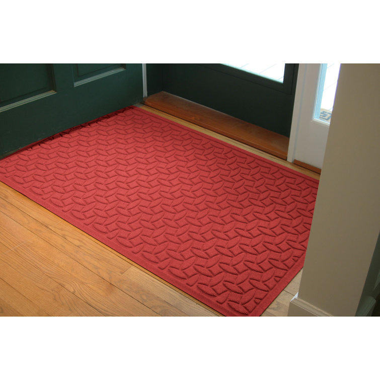 Bordeaux Rectangle Heavy Traffic Outdoor Polypropylene Mat