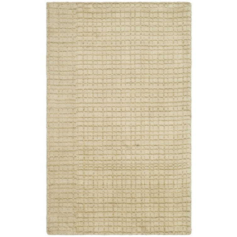 Himalaya Beige Hand-Knotted Wool 9' x 12' Area Rug