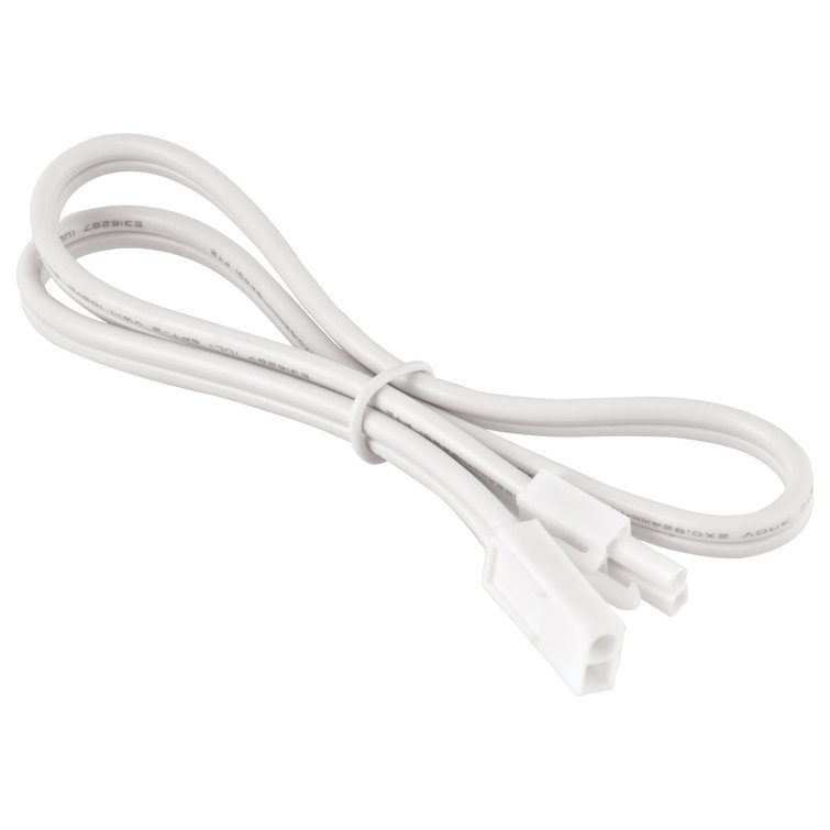 18-inch White Jumper Cord