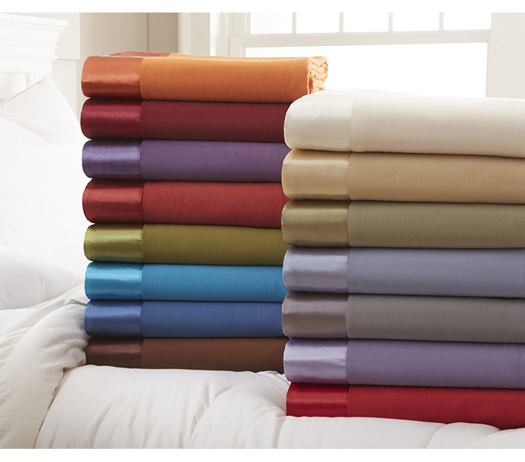 Thermee Twin Chino Lightweight Fleece Knitted Sheet Blanket