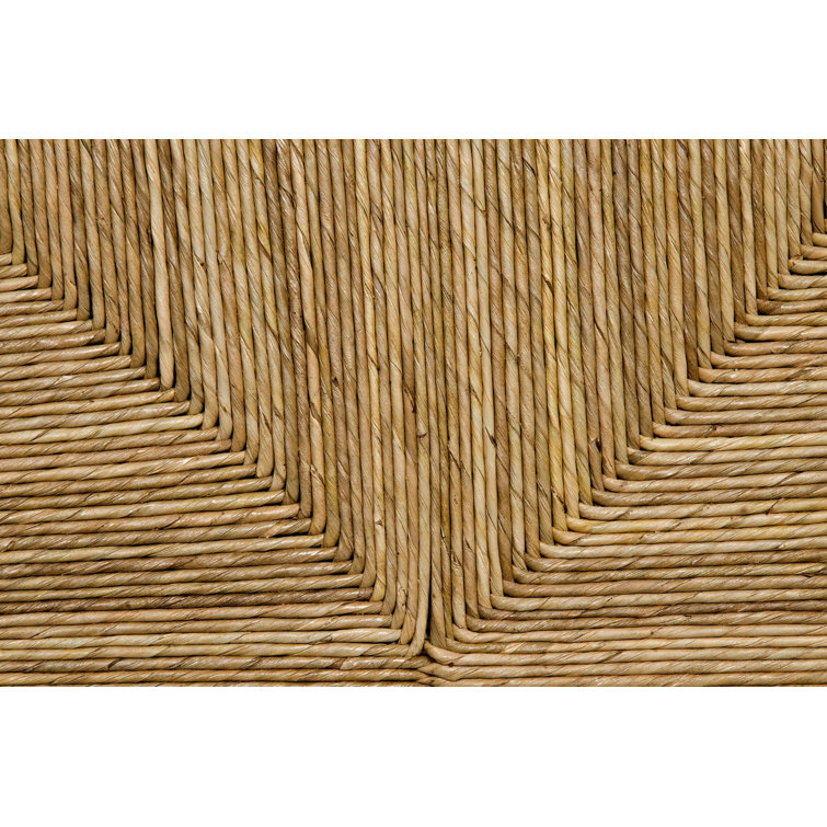 Sian Rush Seagrass and Teak Sideboard - Natural Finish